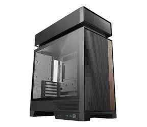 Deepcool CL660 černá, dřevo / Počítačová skříň / Midi-tower / ATX / Temperované sklo / ARGB