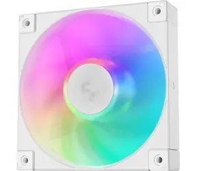 DEEPCOOL FD12 ARGB bílá / Ventilátor / 120x120x25mm / PWM