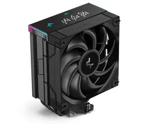 DEEPCOOL AK400 Digital Pro černá / Chladič CPU / ARGB / 4× heatpipe / 120 mm ventilátor