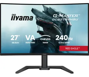 27" Iiyama G-Master GCB2784HSU-B1 černá / Monitor / VA Curved / 1920 x 1080 / 240 Hz / 0,7 ms / FreeSync Premium