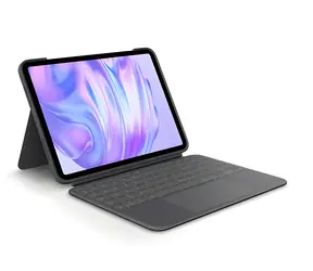 Logitech Combo Touch grafitová / Ochranný kryt s klávesnicí / Apple iPad Pro 11" (M4, M5) / US