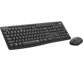 Logitech MK295 grafitová BE / Set klávesnice a myši / bezdrátový / tichý / INTNL / BE Layout