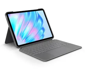Logitech Combo Touch šedá / Ochranný kryt s klávesnicí / FR / pro Apple iPad Air 11" (M2)