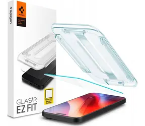 Spigen Glass tR EZ Fit čirá / Ochranné sklo / Apple iPhone 16 Pro