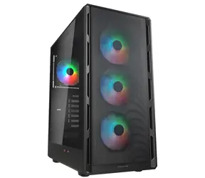 COUGAR Airface Pure RGB černá / PC skříň / ATX / micro-ATX / mini-ITX / ARGB / bez zdroje
