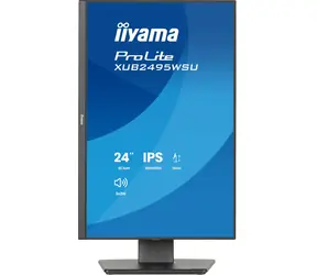 24,1" Iiyama ProLite XB2495WSU-B1 černá / Monitor / IPS / 1920x1200 / 16:10 / 100 Hz / HDMI+DP+USB-C / Pivot