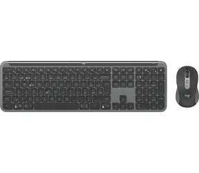 Logitech Signature Slim Combo MK950 grafitová / Sada klávesnice a myši / bezdrátová / CH layout / pro firmy