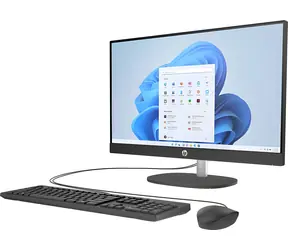 HP 24-cr0905nc AiO černá / 23.8" FHD / AMD Ryzen 5 7520U / 16GB / 512GB SSD / AMD Radeon / W11H