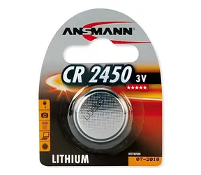 Ansmann CR-2450 / Knoflíková baterie / lithiová / 3V / 1ks