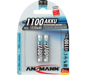 Ansmann Professional AAA 1100 mAh 2 ks / Akumulátor / NiMH / 1,2 V