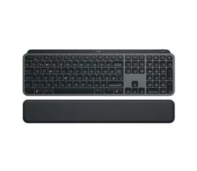 Logitech MX Keys S Plus šedá / Bezdrátová klávesnice / USB-C / BT / CH layout