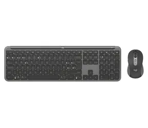 Logitech Signature Slim Combo MK950 grafitová / Sada klávesnice a myši