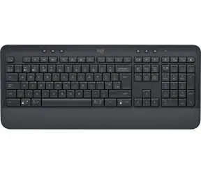 Logitech Signature K650 Graphite / Bezdrátová klávesnice / BT / 2,4 GHz / UK Layout