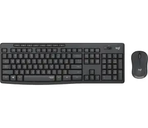 Logitech MK295 grafitová HU / Set klávesnice a myši / Silent / bezdrátový / HU Layout