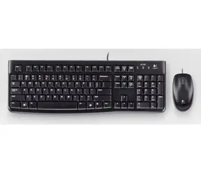Logitech Desktop MK120 SP černá / Klávesnice a myš / SP verze / USB