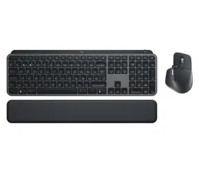 Logitech MX Keys S Combo / Bezdrátová sada klávesnice a myši / LED podsvícení