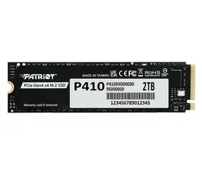 Patriot P410 2TB / SSD / M.2 2280 / PCIe Gen4 x4 / R: 5000MBps / W: 4500MBps / 5y
