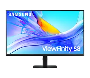32" Samsung S32D800UBU černá / Monitor / IPS / 3840x2160 / 60Hz / 350 cd/m2 / HDR10 / HDMI+DP / VESA