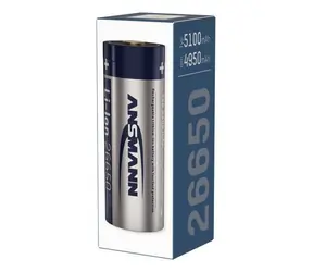 Ansmann Li-Ion 26650 / Dobíjecí baterie / 3,6 V / 5100 mAh / Micro-USB