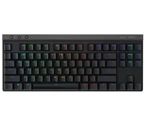 Logitech G515 TKL černá / Bezdrátová herní klávesnice / ES layout / Bluetooth + USB LIGHTSPEED přijímač / RGB