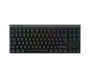 Logitech G515 TKL černá / Bezdrátová herní klávesnice / DE layout / Bluetooth + USB LIGHTSPEED přijímač / RGB