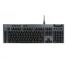 Logitech G915 X WIRED černá / Herní klávesnice / ESP layout / USB / RGB Lightsync