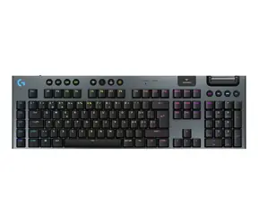 Logitech G915 X Lightspeed černá / Bezdrátová herní klávesnice / CH layout / Bluetooth + USB Lightspeed přijímač