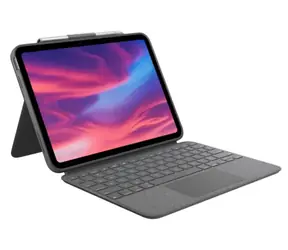 Logitech Combo Touch šedá / Pouzdro s klávesnicí / Apple iPad (10. gen.) / CH