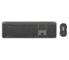 Logitech Signature Slim Combo MK950 grafitová / Bezdrátová sada klávesnice a myši / CH layout