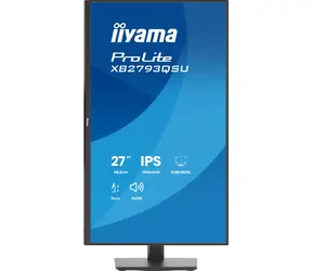 27" Iiyama ProLite XB2793QSU-B1 černá / Monitor / IPS / 2560x1440 / 75 Hz / 1 ms / HDMI+DP / Pivot