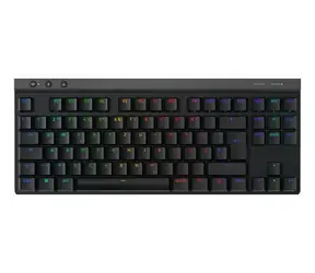 Logitech G515 TKL DE černá / bezdrátová herní klávesnice / Bluetooth + USB LIGHTSPEED přijímač / RGB