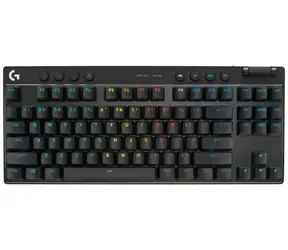 Logitech G PRO X TKL Lightspeed / bezdrátová herní klávesnice / DE layout / 2.4GHz & Bluetooth / GX Brown Tactile