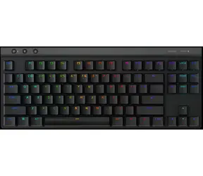 Logitech G515 TKL černá / Bezdrátová herní klávesnice / CH layout / Bluetooth + USB LIGHTSPEED přijímač / RGB