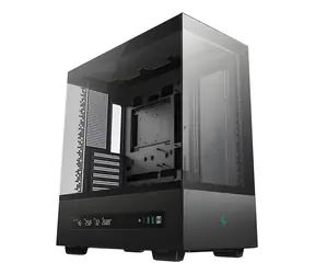 DEEPCOOL CH690 Digital černá / Midi-tower skříň / ATX / LCD displej / temperované sklo