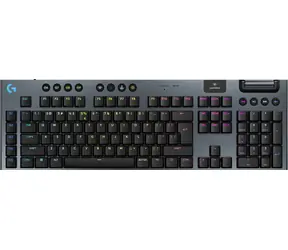 Logitech G915 X Tactile černá / Bezdrátová herní klávesnice / GL Tactile / RGB podsvícení