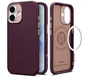 Spigen Nano Pop Mag Burgundy Bean / Zadní kryt / Apple iPhone 17 / MagSafe
