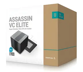DEEPCOOL ASSASSIN VC ELITE černá / Chladič CPU / TDP 300 W / 2x140 mm / vapor chamber
