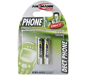 Ansmann Micro NiMH / Nabíjecí baterie / AAA / 800 mAh / 2 ks
