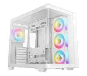 DEEPCOOL CG530U 4F bílá / PC skříň / midi-tower / ATX / 4× ARGB ventilátor / tvrzené sklo