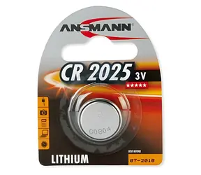 Ansmann CR2025 / Knoflíková baterie / lithiová / 3 V / 1 ks