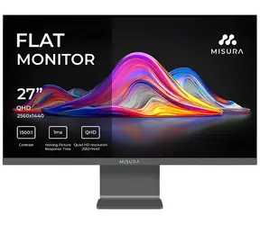 27" Misura VIVA P26M2741QKAG01 vesmírně šedá / Monitor / IPS / QHD 2560x1440 / 1ms / HDMI+DP+USB-C