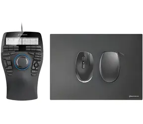 3Dconnexion SpaceMouse Enterprise Kit 2 / Sada: SpaceMouse Enterprise + CadMouse Pro Wireless + CadMouse Pad / 6DoF