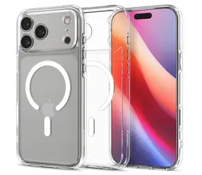 Spigen Ultra Hybrid MagSafe čirá / Ochranný kryt / Apple iPhone 17 Pro Max / TPU+PC / Mil-grade