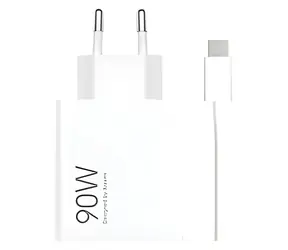 Xiaomi MDY-15-EK bílá / Cestovní nabíječka / 90W / 1x USB-A / kabel USB-C 6A