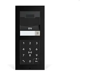 2N IP Verso 2.0 černá / Hlavní jednotka IP videotelefonu / bez kamery