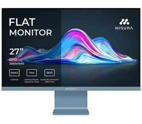 27" Misura VIVA P26M2741QKAB01 mlhavě modrá / Monitor / IPS / QHD 2560x1440 / 1ms / HDMI+DP+USB-C