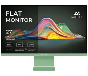 27" Misura VIVA P26M2741QKAP01 pistáciově zelená / LED / 2560x1440 / IPS / 1ms / 350 cd/m2 / HDMI / DP / USB-C