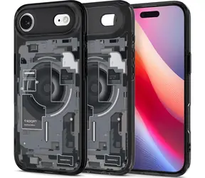 Spigen Ultra Hybrid MS Zero one black / Ochranný kryt / Apple iPhone Air / MagSafe / TPU