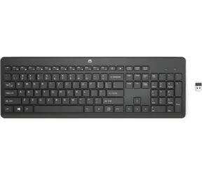 HP 230 Wireless černá / Klávesnice / CZ / bezdrátová / USB-A