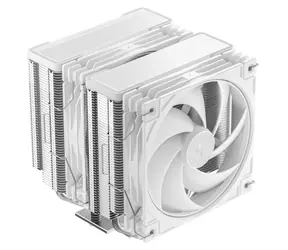 DEEPCOOL AG620 G2 WH bílá / chladič CPU / 2× 120mm PWM / 6× heatpipe / LGA1851 & AM5 / Hydro Bearing